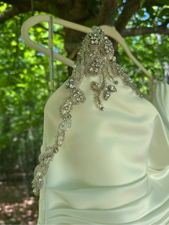 Sottero and Midgley Dresses & Skirts - VTG 2006 Sottero and Midgley Embellished Ivory Ruched Wedding Gown